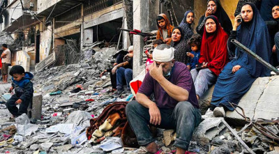 বিমান হামলায় ৪৫ জনকে হত্যার পর গাজায় ইসরায়েলের ‘যুদ্ধবিরতি’